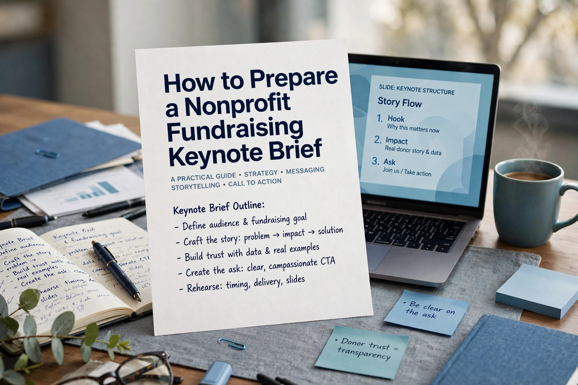 How to Prepare a Nonprofit Fundraising Keynote Brief