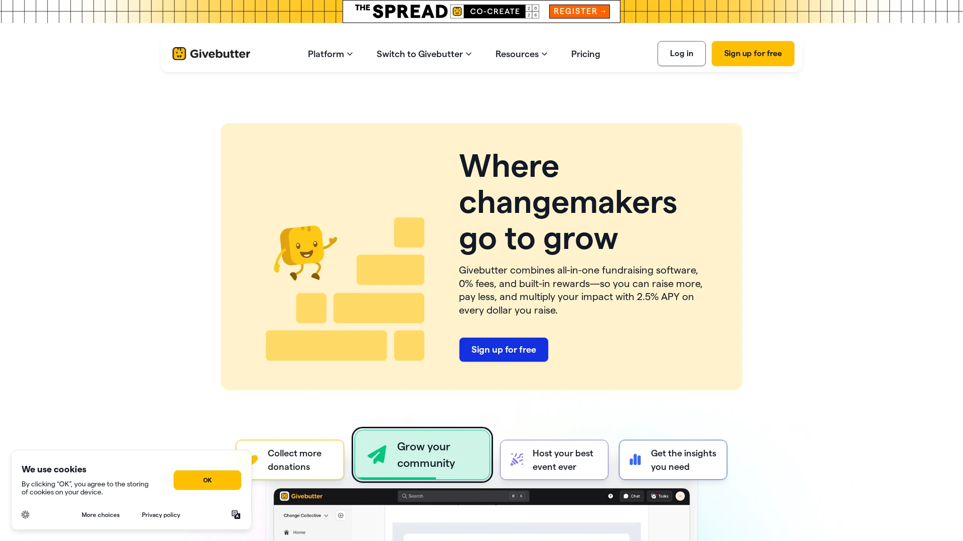 Peer-to-peer fundraising